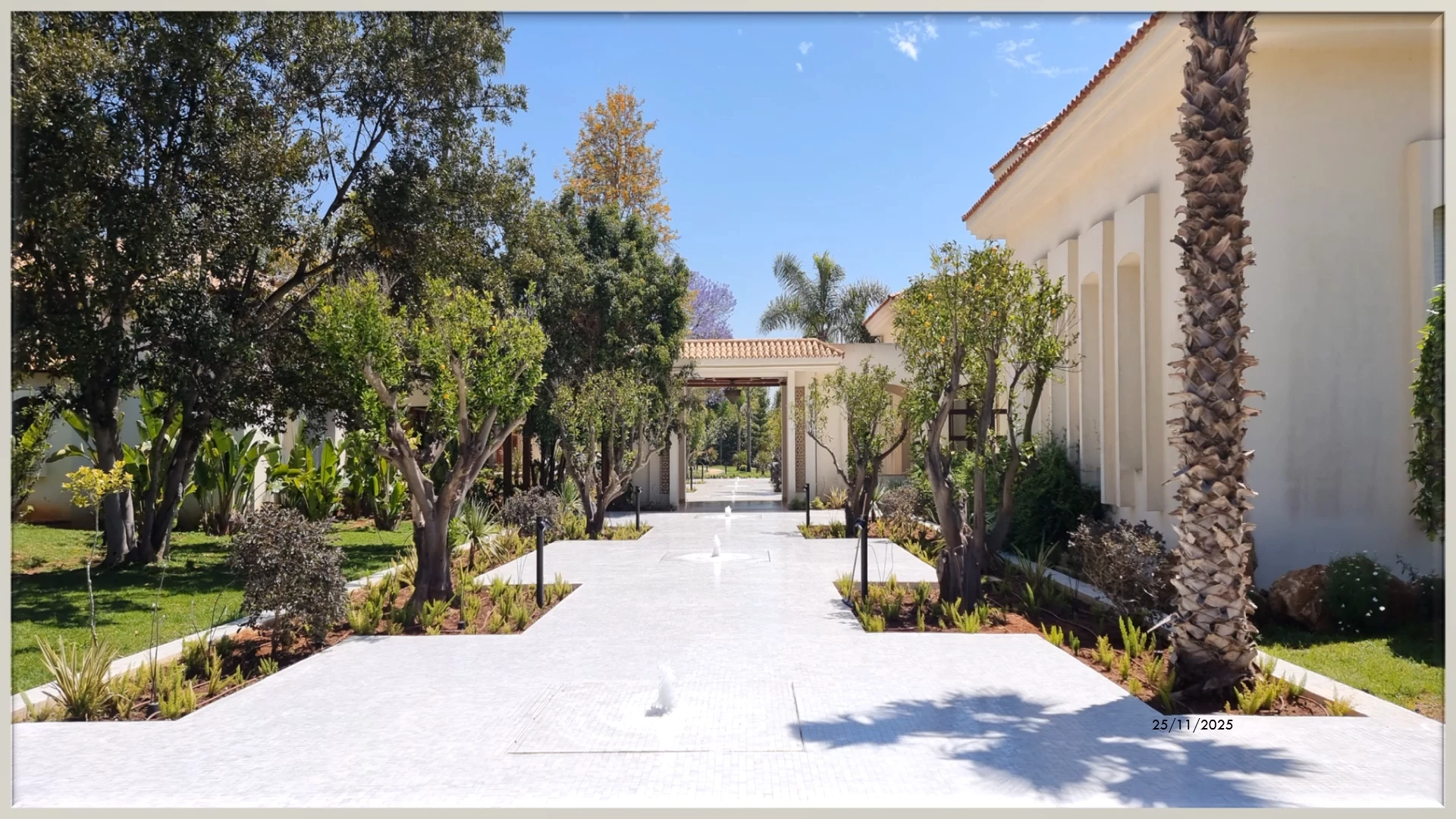 Réaménagement du site paysager de l'Académie du Royaume du Maroc