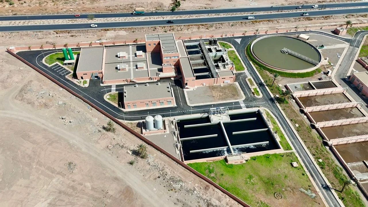 TRAITEMENT TERTIAIRE DE LA STATION D'ÉPURATION DES EAUX USÉES DE LA VILLE DE MARRAKECH